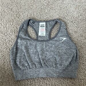 Gymshark Heathered Gray Sports Bra